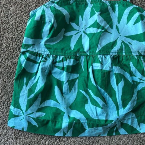 Tropical Green Leaf Print Camisole - Picture 4 of 6